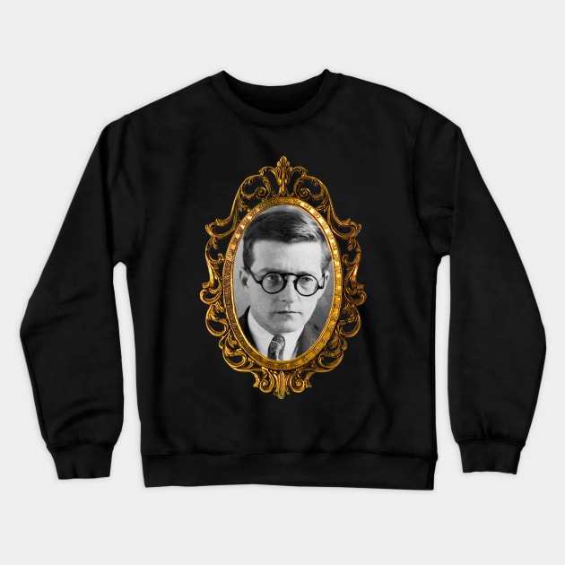 Dmitri Shostakovich Crewneck Sweatshirt by TheMusicophile